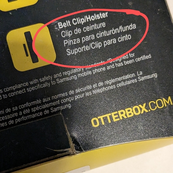 OtterBox Defender Belt Clip Case Holster for a Samsung S6 Phone - Picture 12 of 12